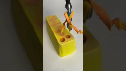 How Swiss cheese is made 🧀 #satisfying