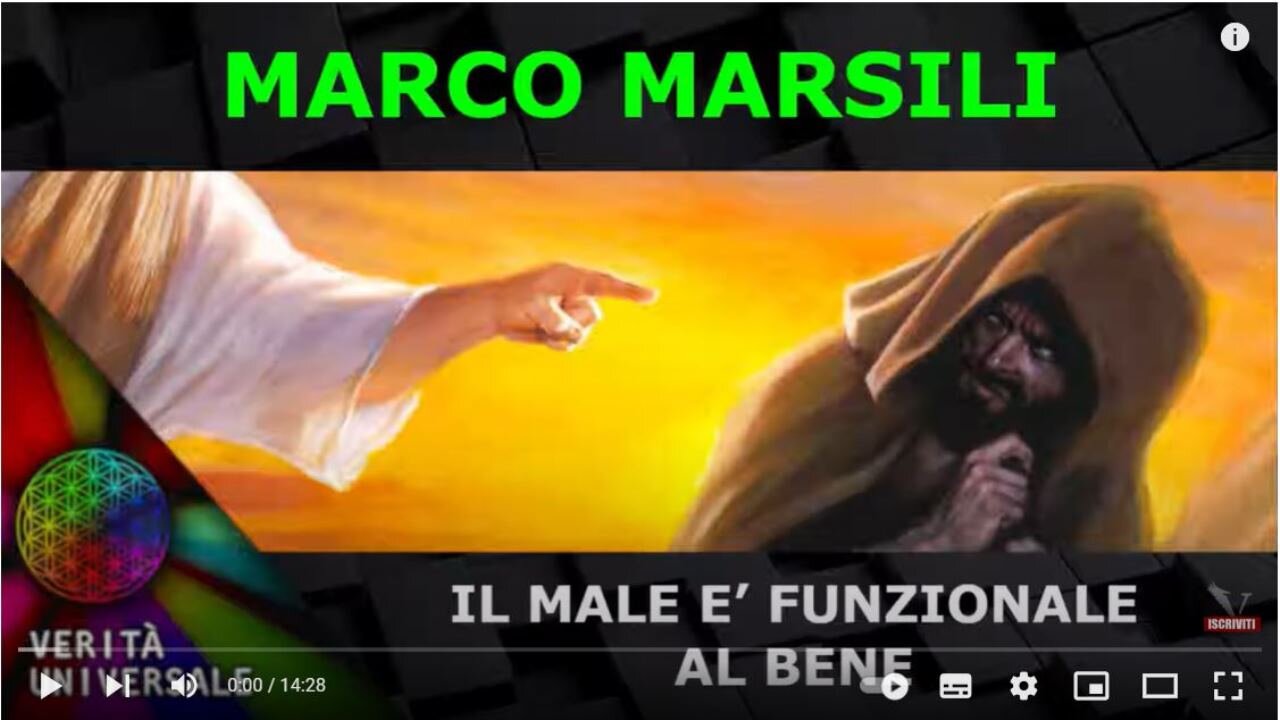 Marco Marsili - Il male è funzionale al bene