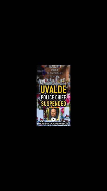 Uvalde Police Chief Suspended #shorts