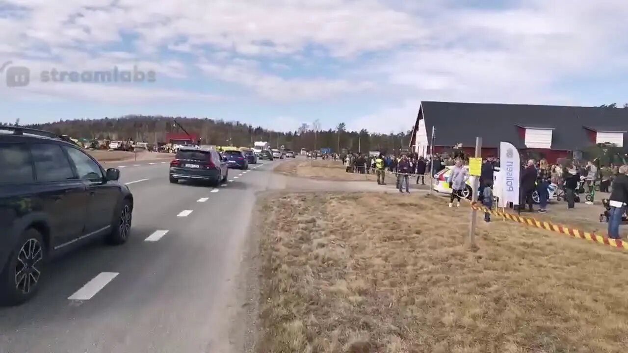 Visiting Swedish military day