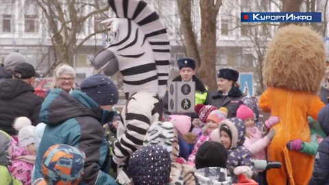 Игровую программу «Осторожно-дорога!» провели ГИБДД и сестрорецкий муниципалитет