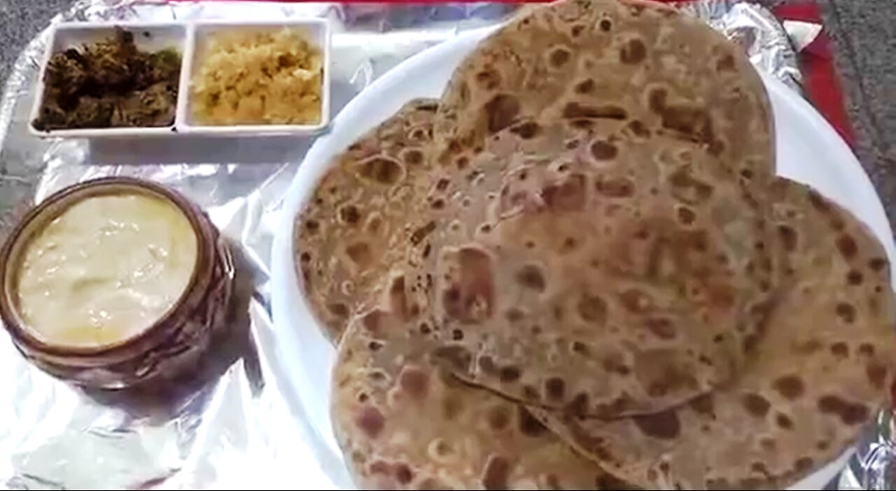 Classic Indian Dish: Simple Paratha (Watch & Prepare)