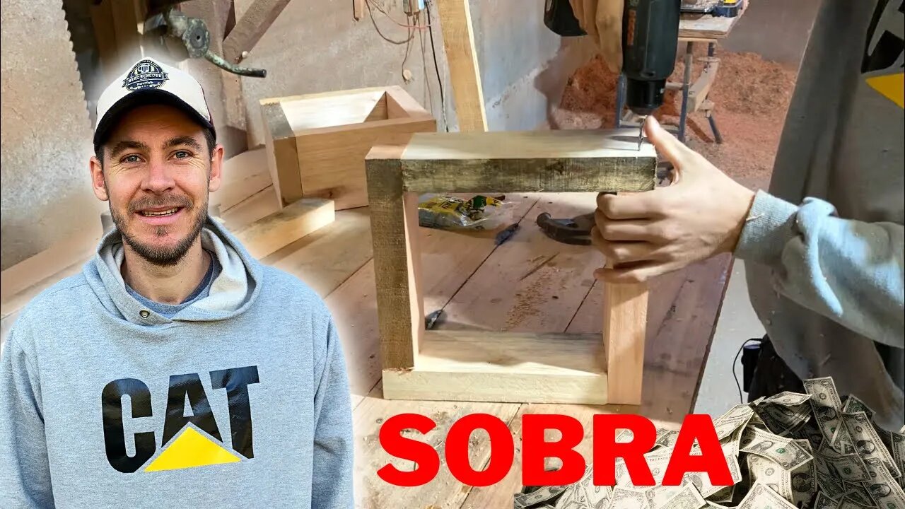 Ganhei Madeiras e Fiz dois Projetos Incríveis! Woodworking