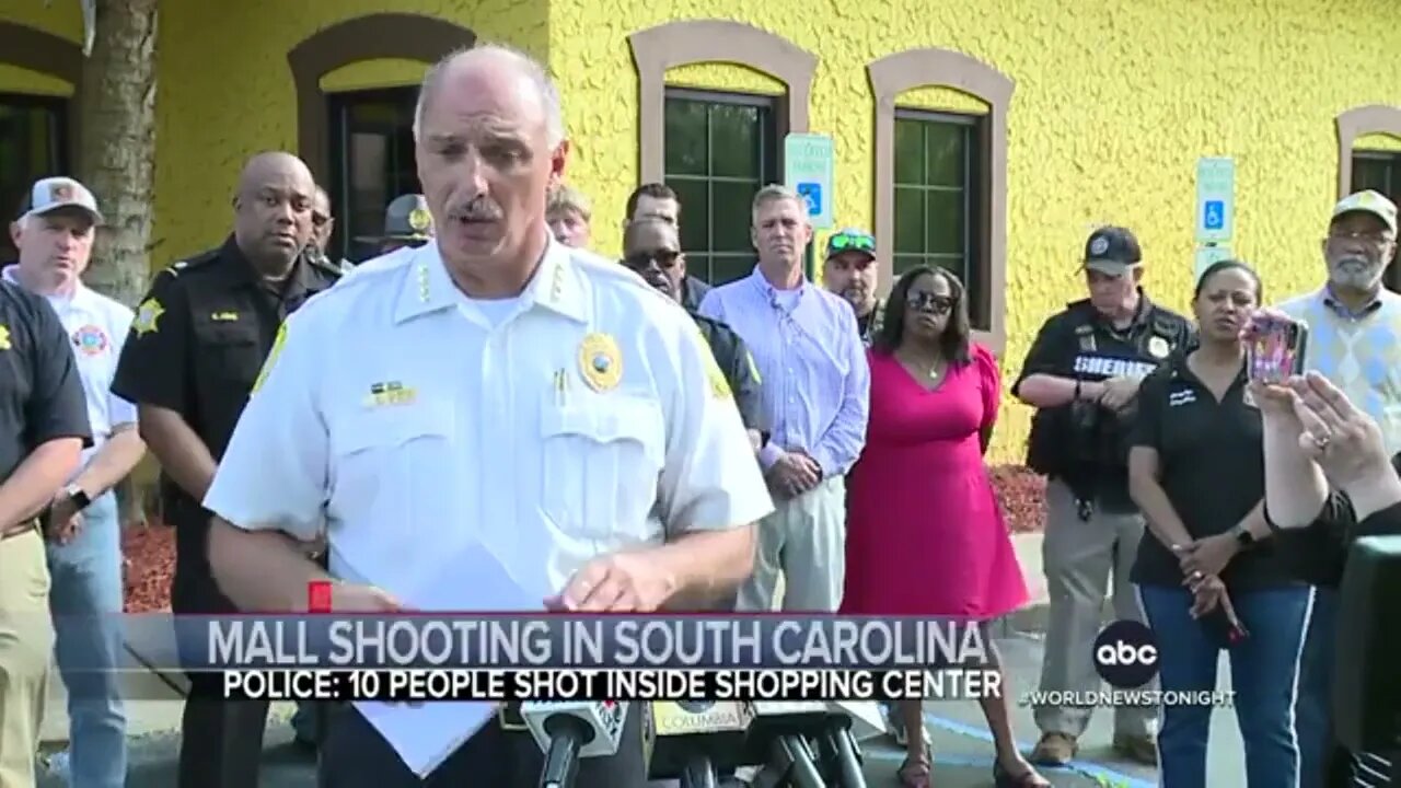 Breaking News: Shooting inside a mall in South Carolina leaves 14 wounded.