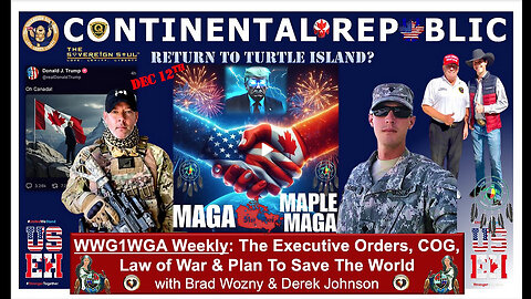 Trumps MAGA Takes out [DS] Strongholds, Turtle Island, GEN Flynn & More w/Derek Johnson, Brad Wozny