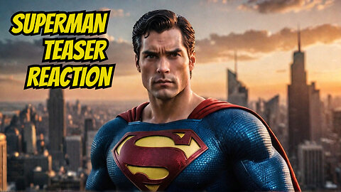 SUPERMAN Teaser Trailer REACTION! IS James Gunn's SUPERMAN the DC SAVIOR We've Been Waiting For?