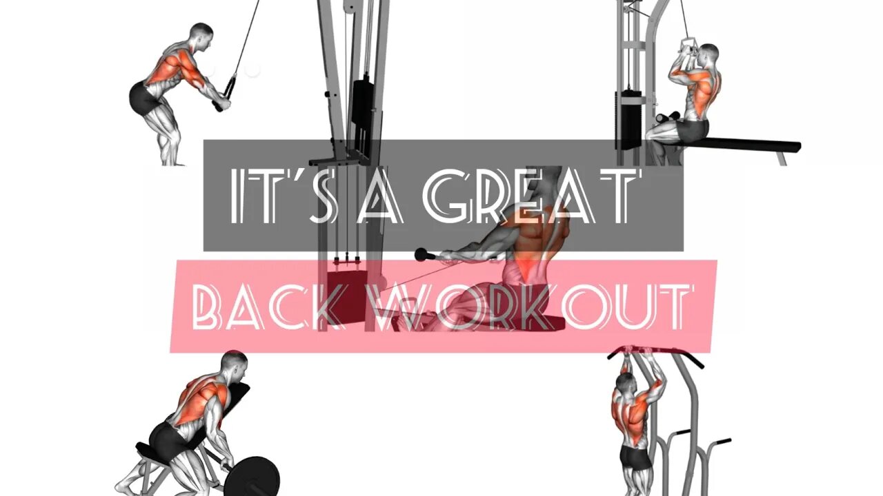 It's a great back workout(gym)