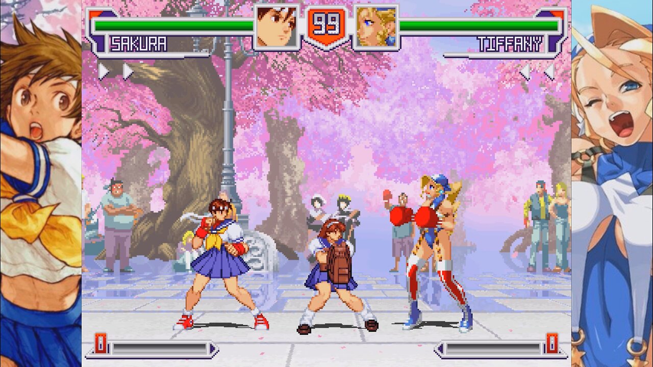 [MUGEN LIFEBAR] Old Class - Sakura x Tiffany