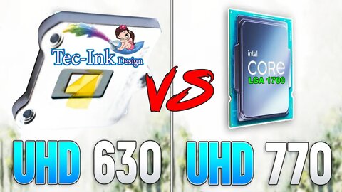 Processador Interposer vs CPU lga 1700 Confidencial | Duelo É De Vídeo Integrado UHD 770 vs UHD 630