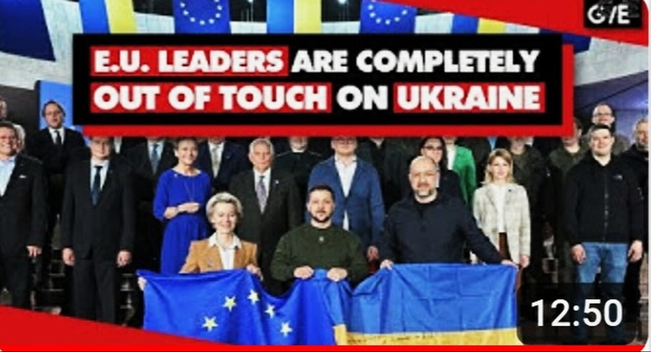 On Ukraine War, Europe is Totally Out of Touch With its People, Poll Shows 8-23-2024