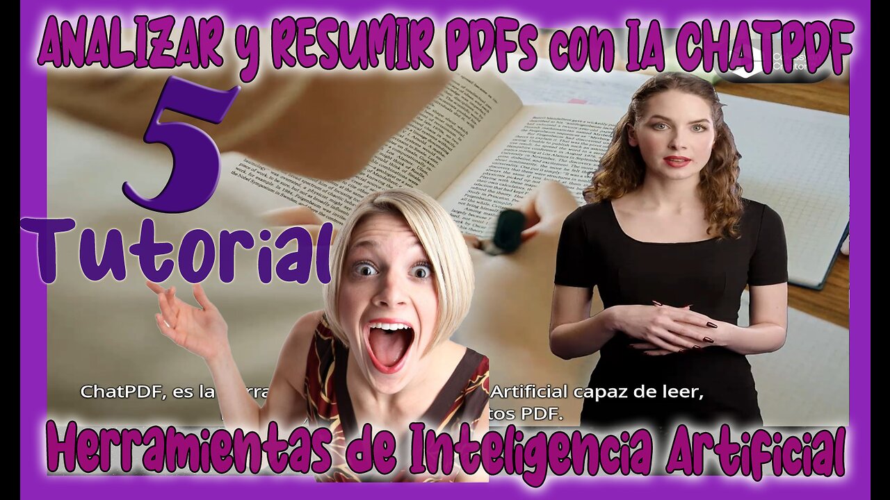 🆕 Cómo ANALIZAR y RESUMIR PDF’s con INTELIGENCIA ARTIFICIAL ✅ ChatPDF ✅ Herramientas IA ✅ Tutorial 5