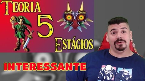 REACT Zelda Majoras Mask Teoria dos 5 Estágios - Zelune - MELHOR DO MUNDO