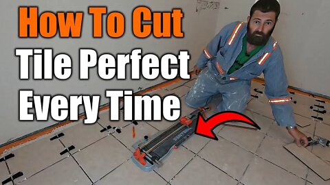 How To Cut Tile Perfect Every Time | THE HANDYMAN