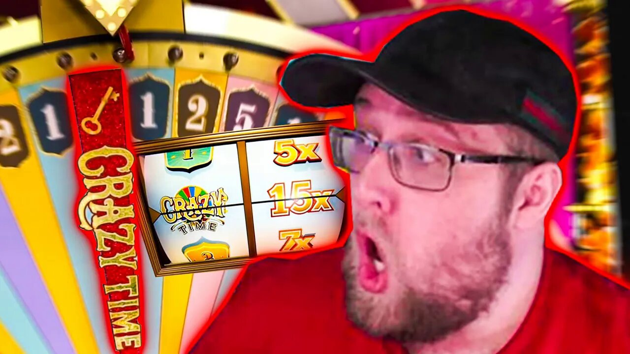 ONE AWAY FROM 15X TOP SLOT CRAZY TIME! (RAGE)