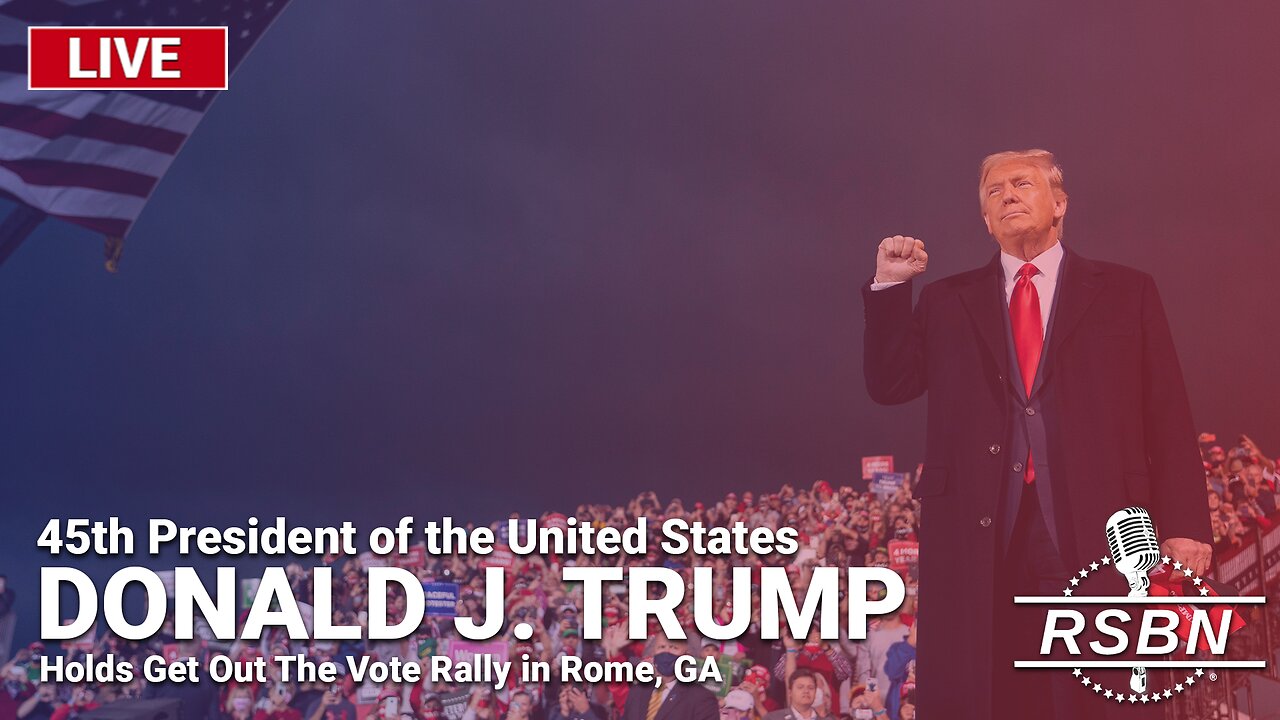 LIVE REPLAY: President Trump Holds a "Get Out The Vote Rally" in Rome, GA - 3/9/24