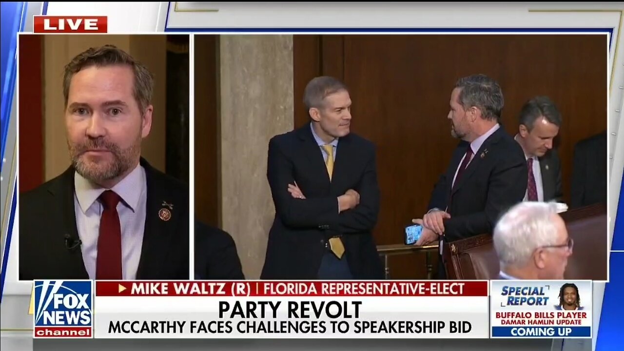 Rep Waltz: Jim Jordan Doesn't Want The Speaker Job!