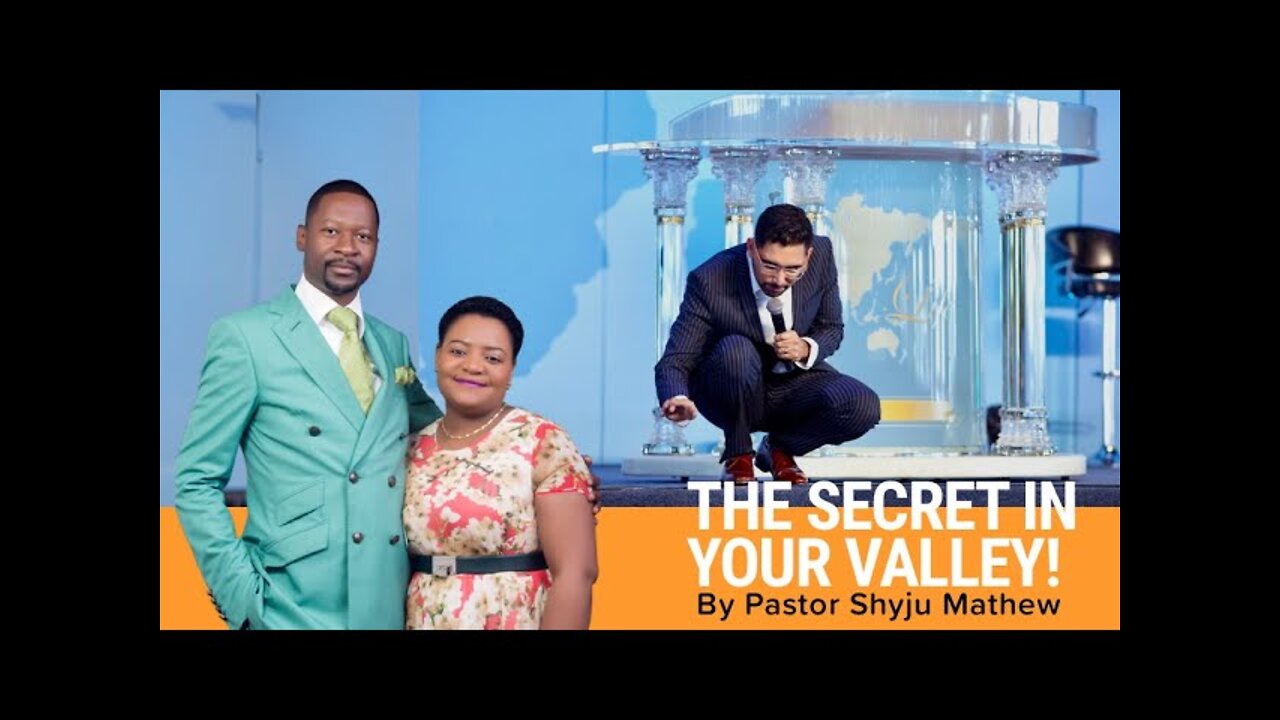 Locate the secret in the valley - Shyju Mathew at Prophet Emmanuel Makandiwa