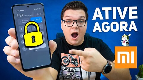 TELA DE BLOQUEIO PROTEGIDA NO SEU XIAOMI! ATIVE AGORA!