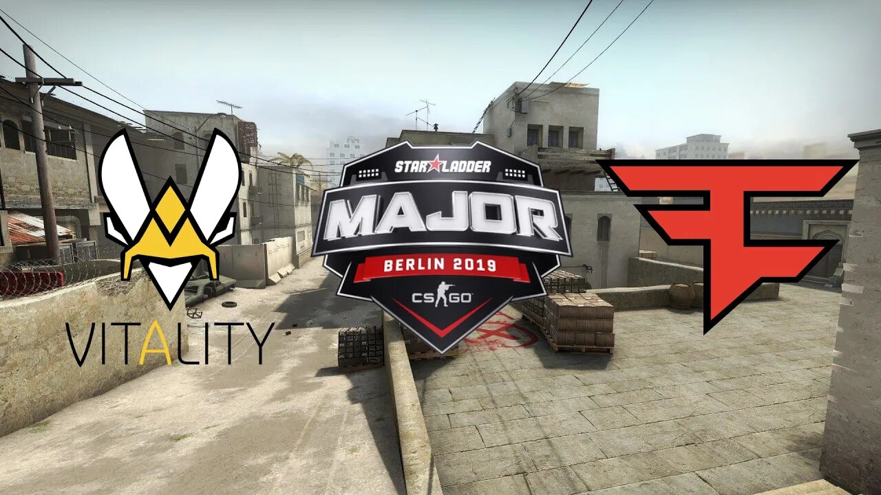 VITALITY x FAZE - dust2 - StarLadder Major 2019