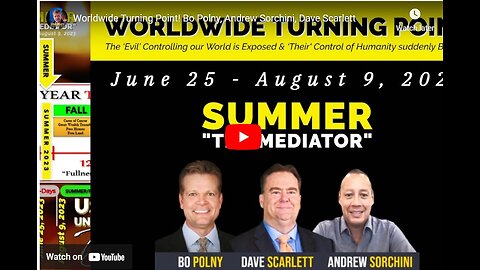 Worldwide Turning Point! Bo Polny, Andrew Sorchini, Dave Scarlett
