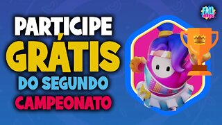 Campeonato de Fall Guys Grátis - Não perca! Se inscreva agora mesmo.