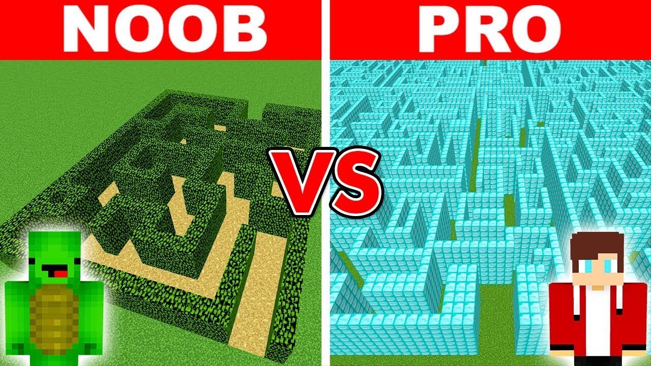 NOOB vs PRO: RIESEN LABYRINTH CHALLENGE