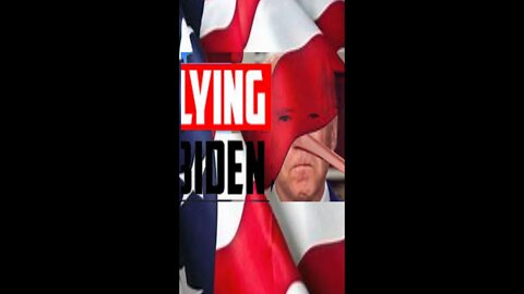 LIAR LIAR BIDEN CANNOT TELL THE TRUTH