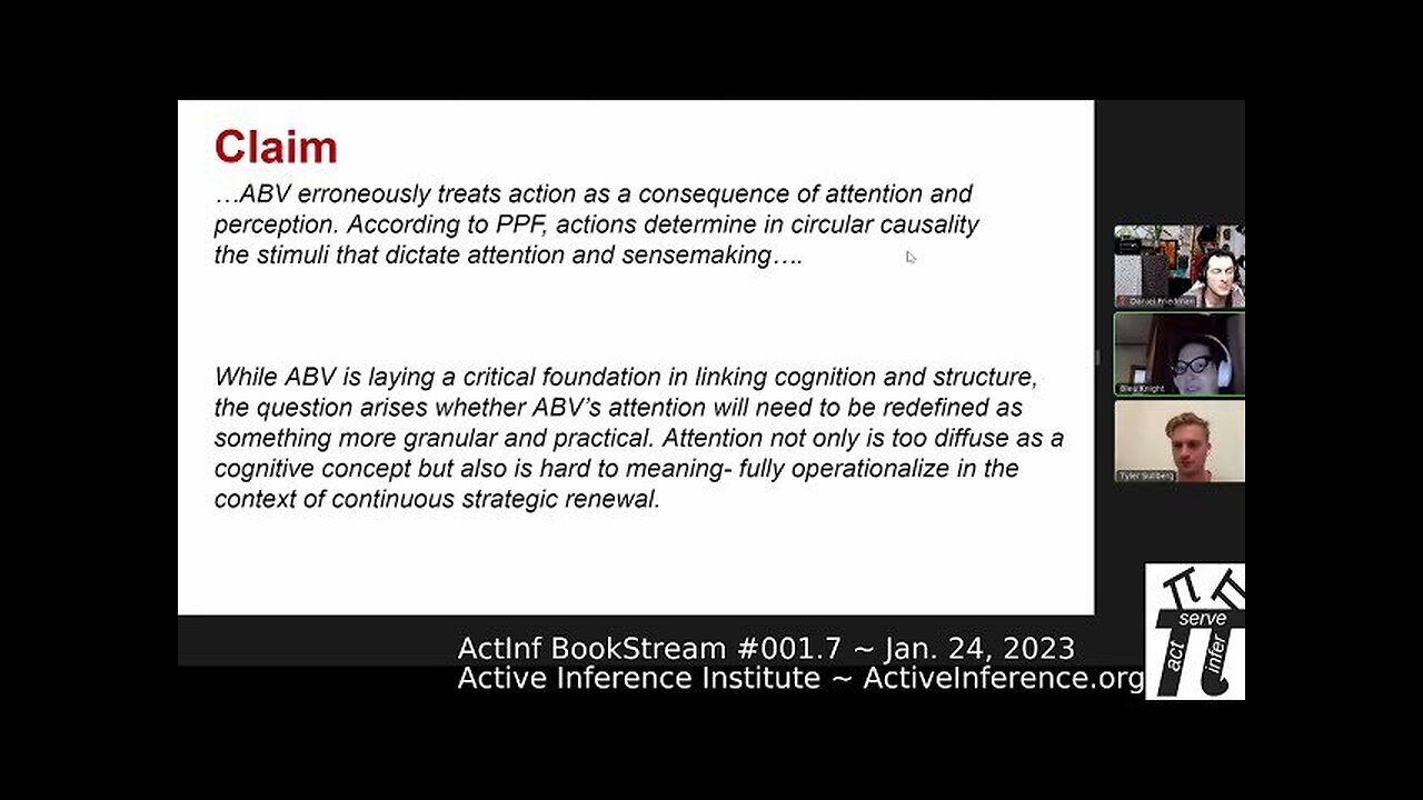 Active Inference BookStream #001.07 ~ "Governing Continuous Transformation"