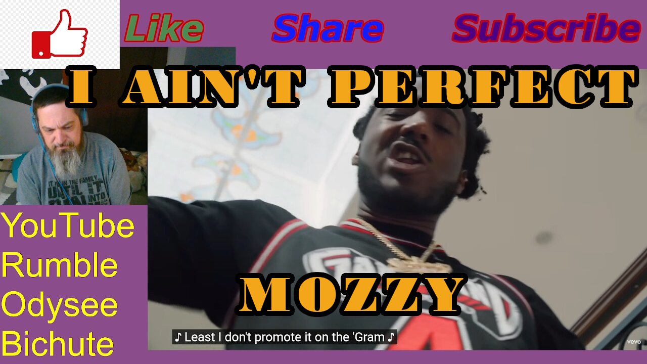 Pitt Raves to I AIN'T PERFECT By Mozzy