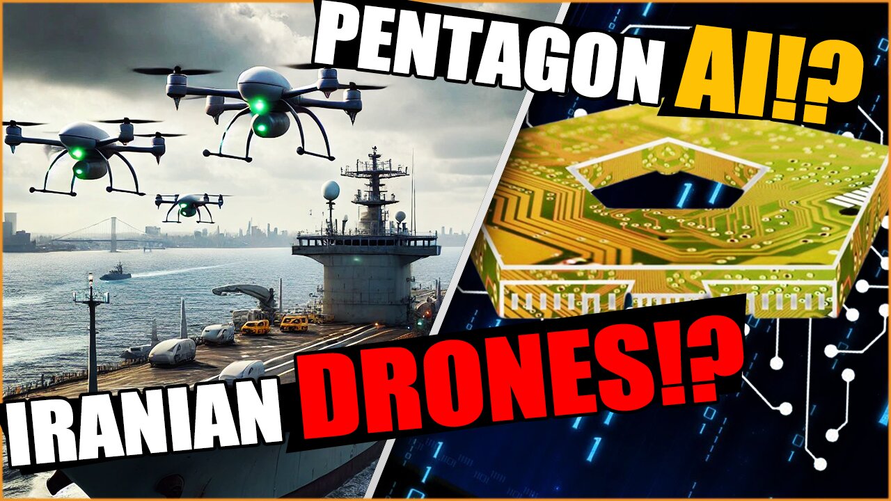 Iranian DRONES off our COAST!.. Or not!? + Pentagon Opens AI Cell!?