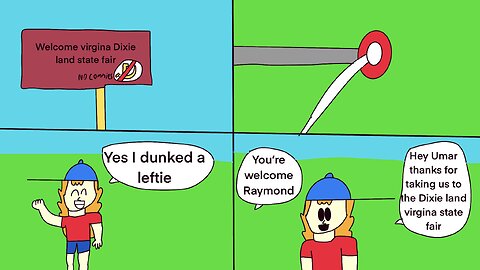 Umar and Raymond at the Virginia Dixie land state fair