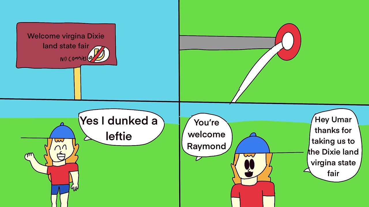 Umar and Raymond at the Virginia Dixie land state fair