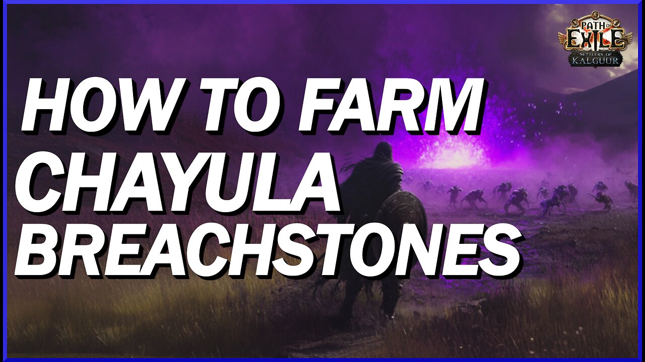 [POE 3.25] How To Farm Breach! Everything You Need To Know About Farming Breach in Path Of Exile