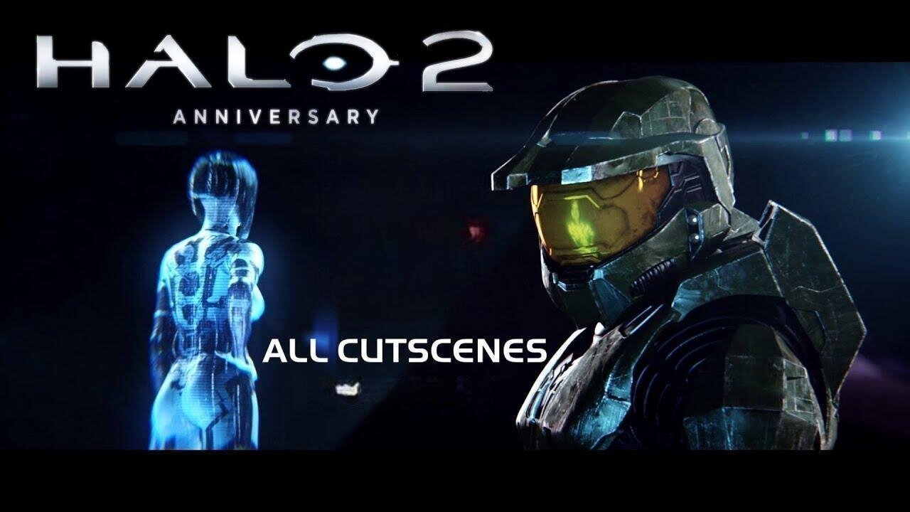 Halo 2 Anniversary All Cutscenes [Game Movie]