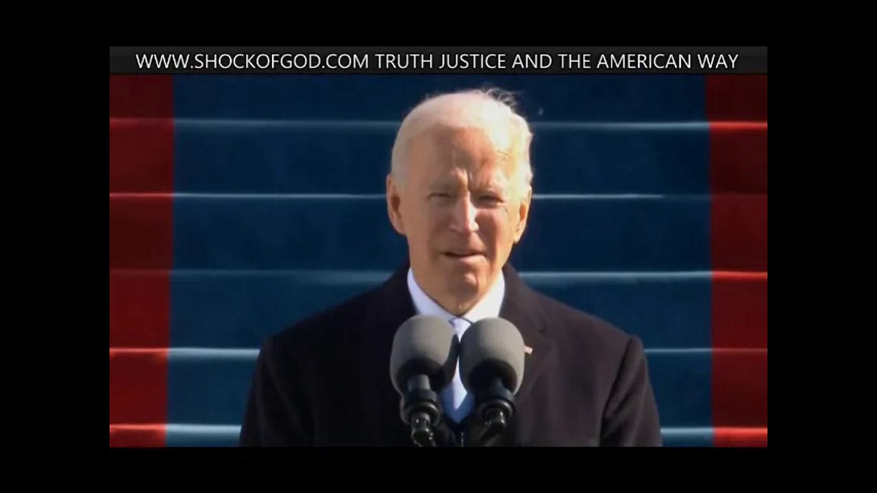 The True Hidden message of Biden's boring inauguration speech