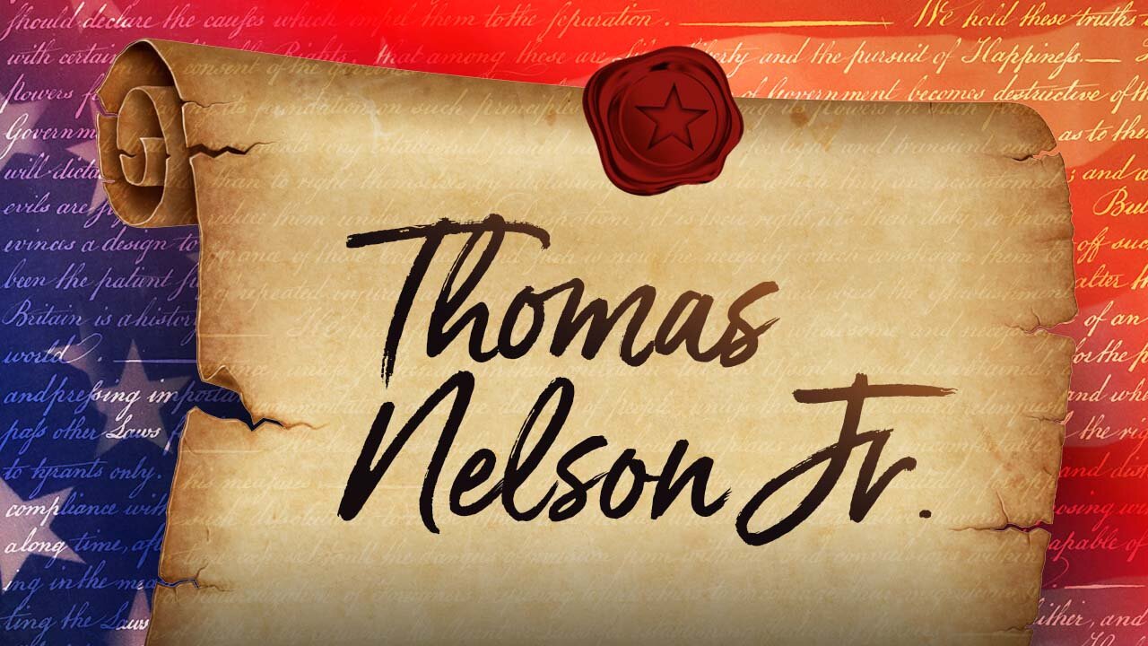 Thomas Nelson Jr. - 56 Signers Of The U.S. Constitution
