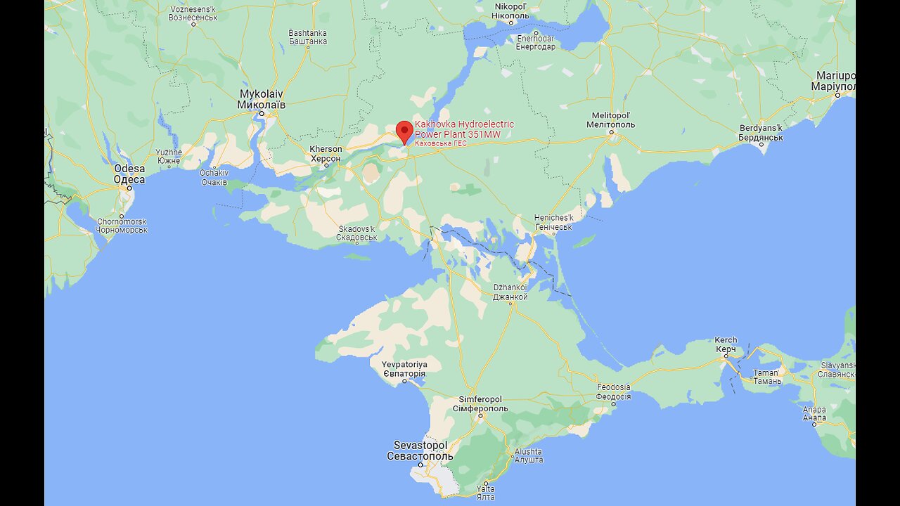 Armed Forces of Ukraine blew up the Kakhovskaya hydroelectric power plant