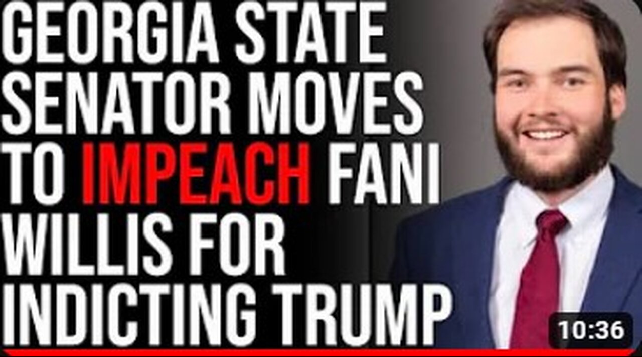 Georgia State Senator Moves To IMPEACH Fani Willis For Indicting Trump - Sean Spicer, Tim Pool