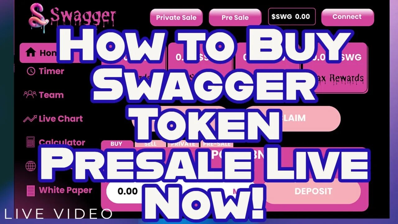 Swagger Presale Is Live Right Now - Still Time to Get In