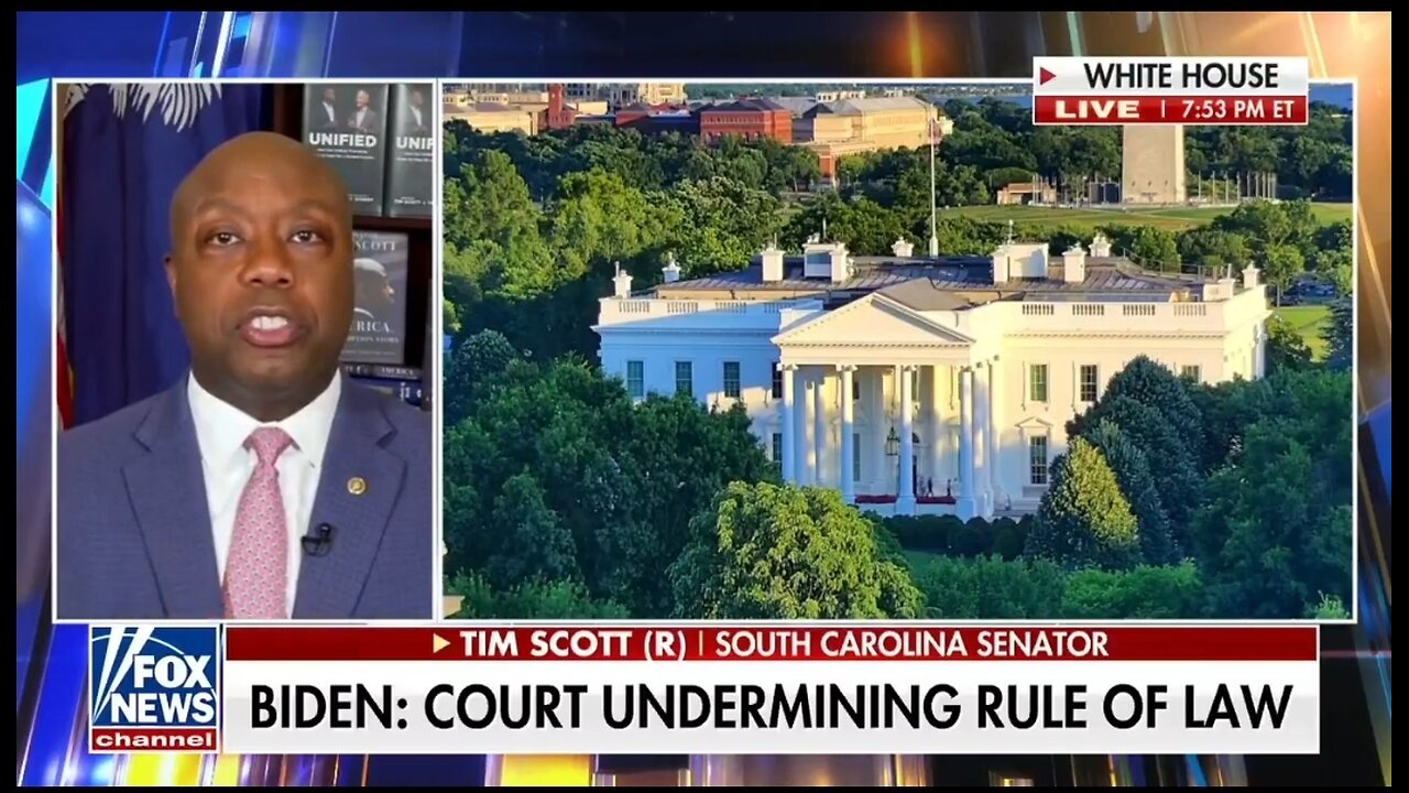 Sen Tim Scott: Biden Put A Political Target On SCOTUS