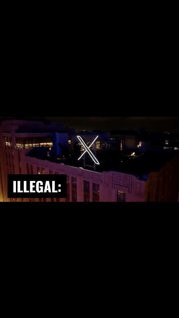 Elon Sends City of San Francisco into PANIC Over an “X” on Top of Twitter HQ