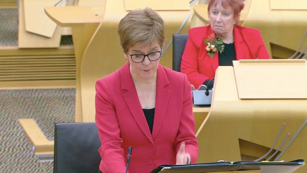 Dec 2020. Nicola Sturgeon Apology