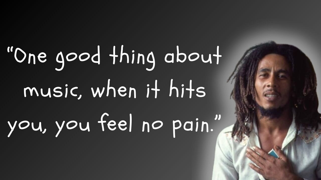 Most Inspirational Bob Marley Quotes, Please subscribe to my channel for more videos like this