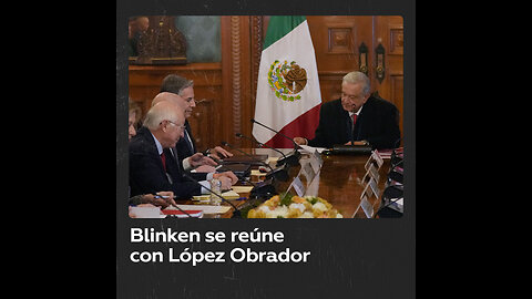 Delegación de Estados Unidos se reúne con el Gobierno mexicano