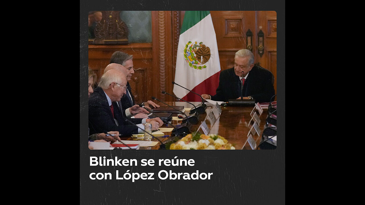 Delegación de Estados Unidos se reúne con el Gobierno mexicano