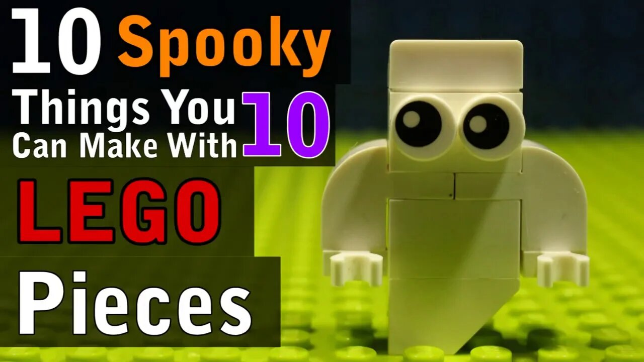 10 Spooky Halloween Things You Can Make With 10 Lego Pieces