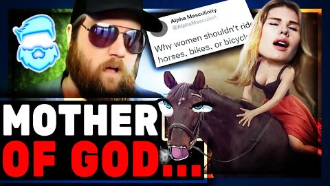 Man Wants Women BANNED From Riding Horses & Motorcycles Because Uh.... You Just Gotta Watch