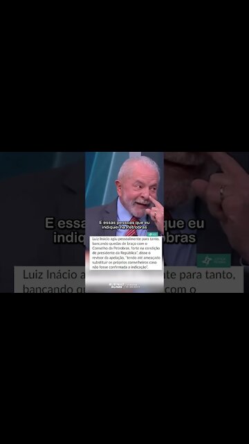 Afinal, indicou ou não indicou? #lula #cnn #waack #cnnbrasil