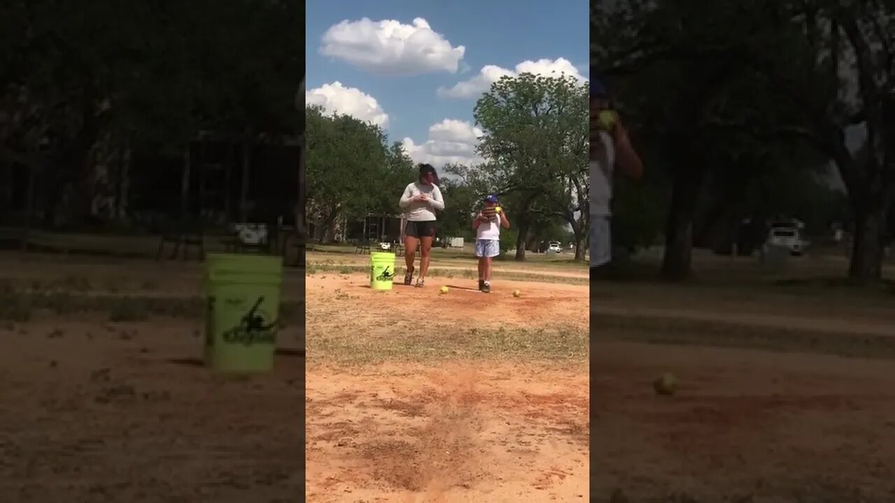 Softball Pitching: The Push OFF