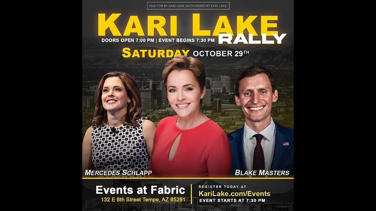 Events At Fabric Kari Lake, Blake Masters, Mercedes Schlapp